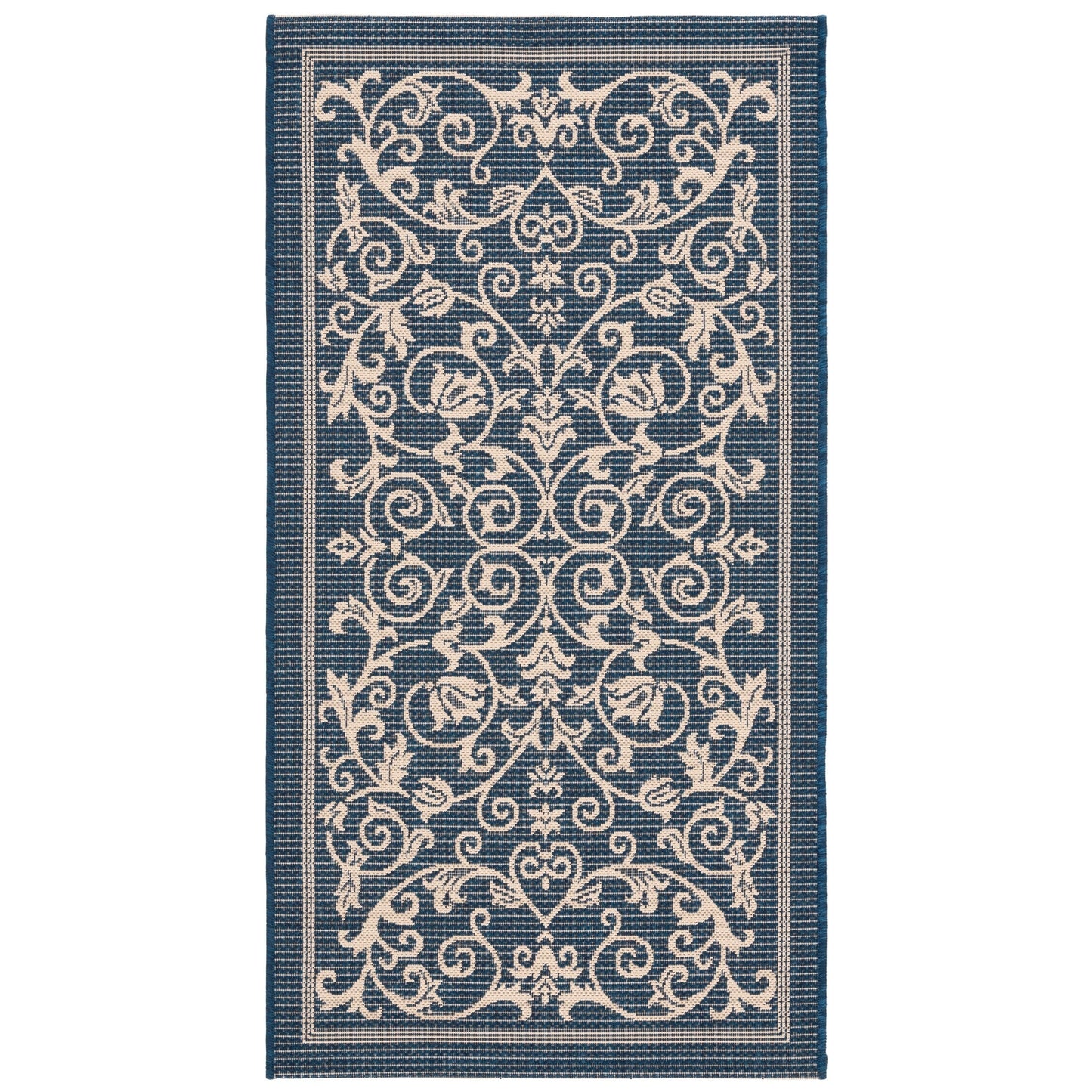 Tapis de jardin imperméable d'intérieur/extérieur SAFAVIEH Courtyard Miljeta