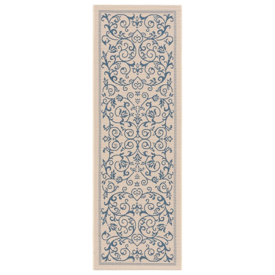 Tapis de jardin imperméable d'intérieur/extérieur SAFAVIEH Courtyard Miljeta