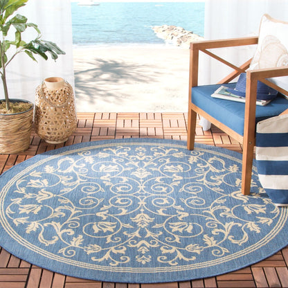 Tapis de jardin imperméable d'intérieur/extérieur SAFAVIEH Courtyard Miljeta