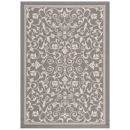 Tapis de jardin imperméable d'intérieur/extérieur SAFAVIEH Courtyard Miljeta