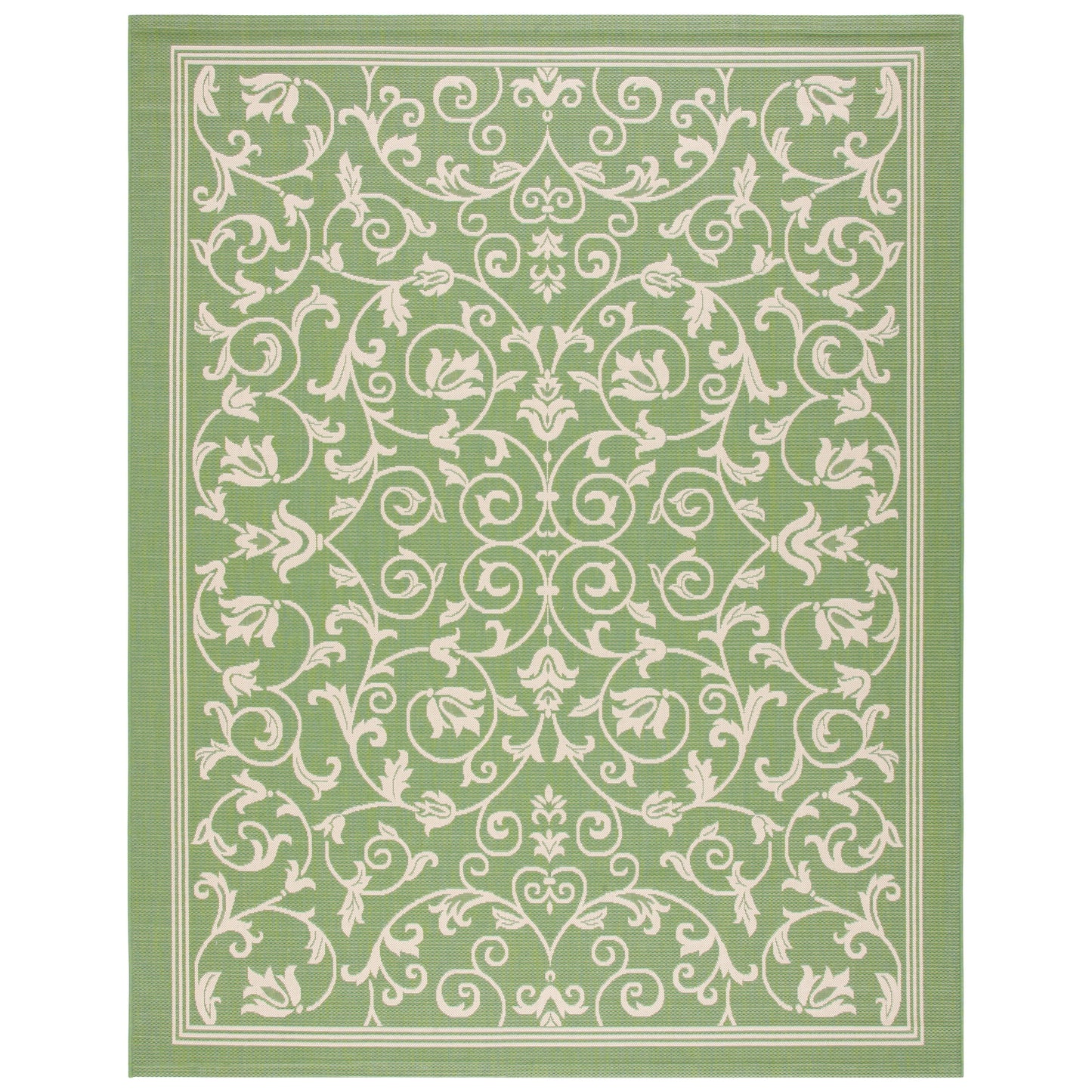 Tapis de jardin imperméable d'intérieur/extérieur SAFAVIEH Courtyard Miljeta