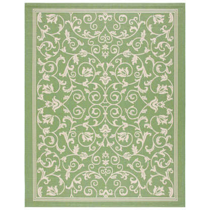 Tapis de jardin imperméable d'intérieur/extérieur SAFAVIEH Courtyard Miljeta