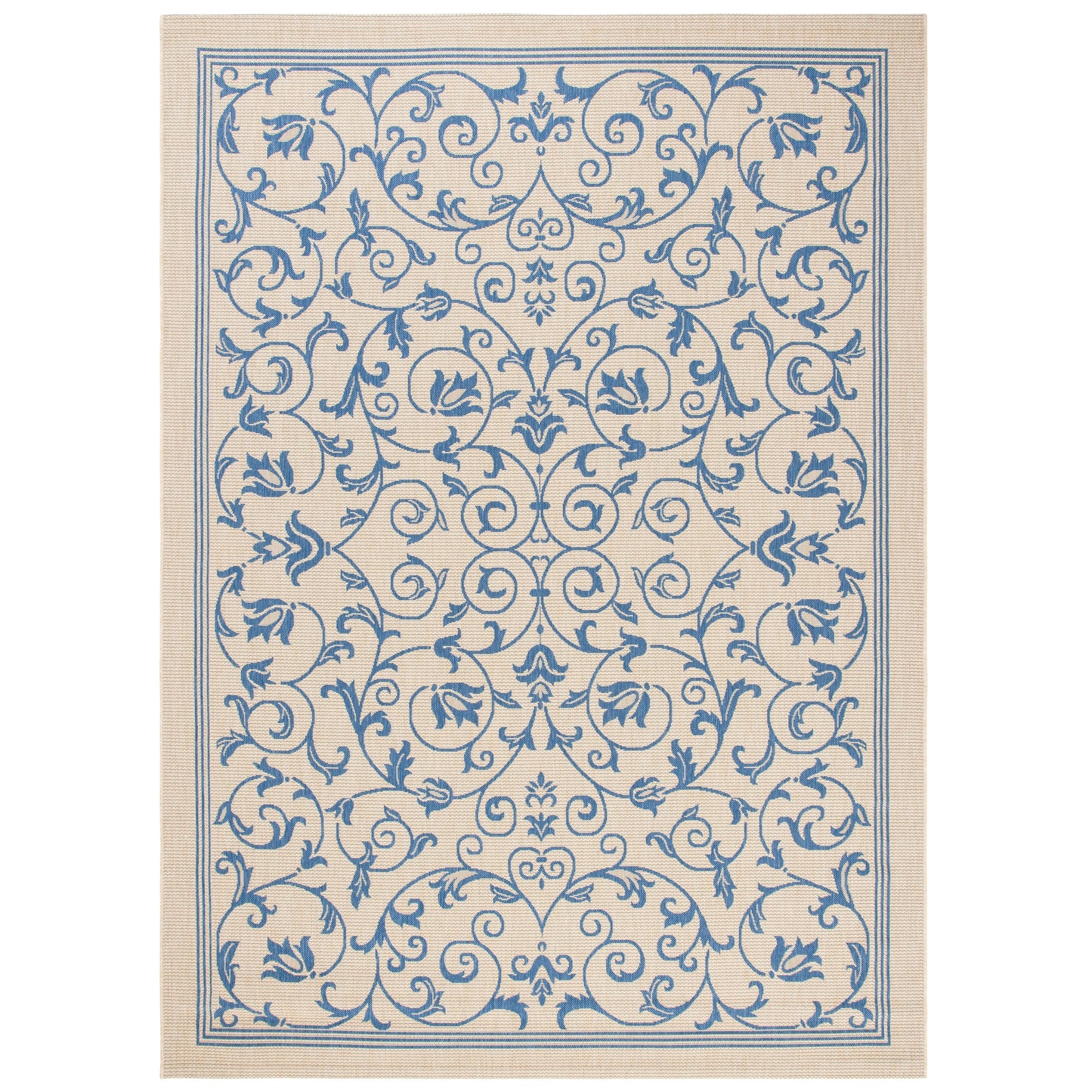 Tapis de jardin imperméable d'intérieur/extérieur SAFAVIEH Courtyard Miljeta