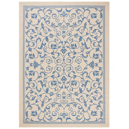 Tapis de jardin imperméable d'intérieur/extérieur SAFAVIEH Courtyard Miljeta