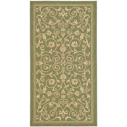 Tapis de jardin imperméable d'intérieur/extérieur SAFAVIEH Courtyard Miljeta