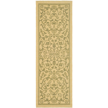 Tapis de jardin imperméable d'intérieur/extérieur SAFAVIEH Courtyard Miljeta