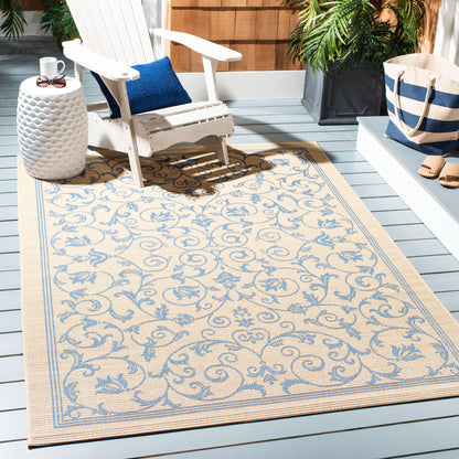 Tapis de jardin imperméable d'intérieur/extérieur SAFAVIEH Courtyard Miljeta
