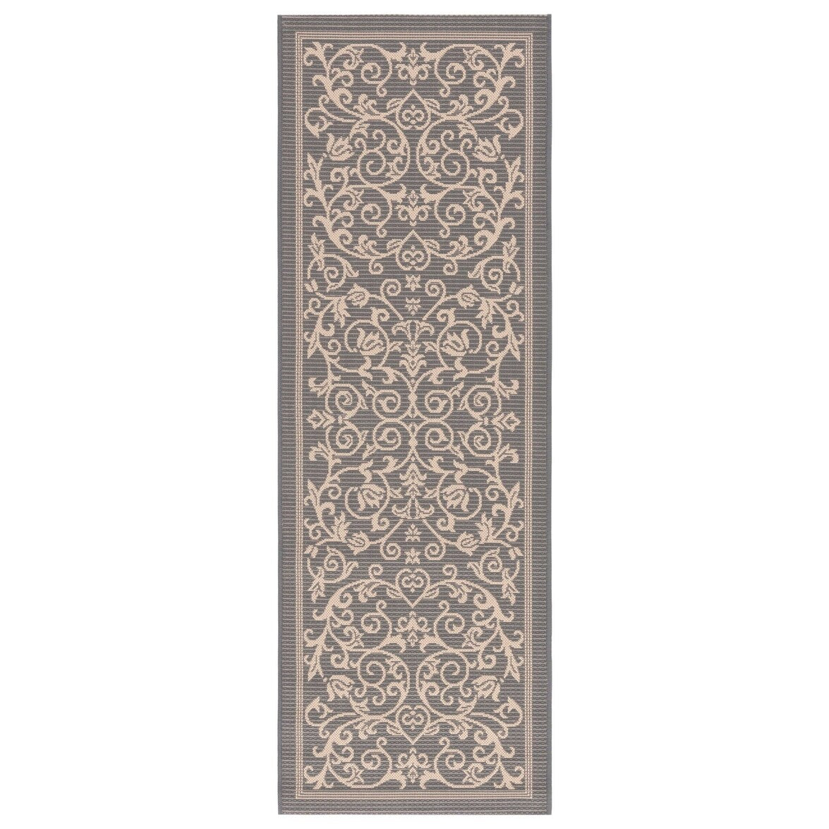 Tapis de jardin imperméable d'intérieur/extérieur SAFAVIEH Courtyard Miljeta