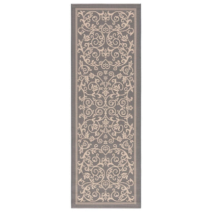 Tapis de jardin imperméable d'intérieur/extérieur SAFAVIEH Courtyard Miljeta