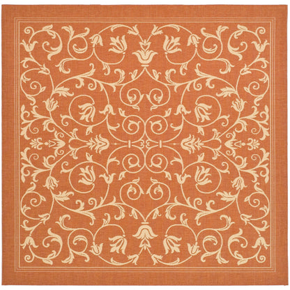 Tapis de jardin imperméable d'intérieur/extérieur SAFAVIEH Courtyard Miljeta