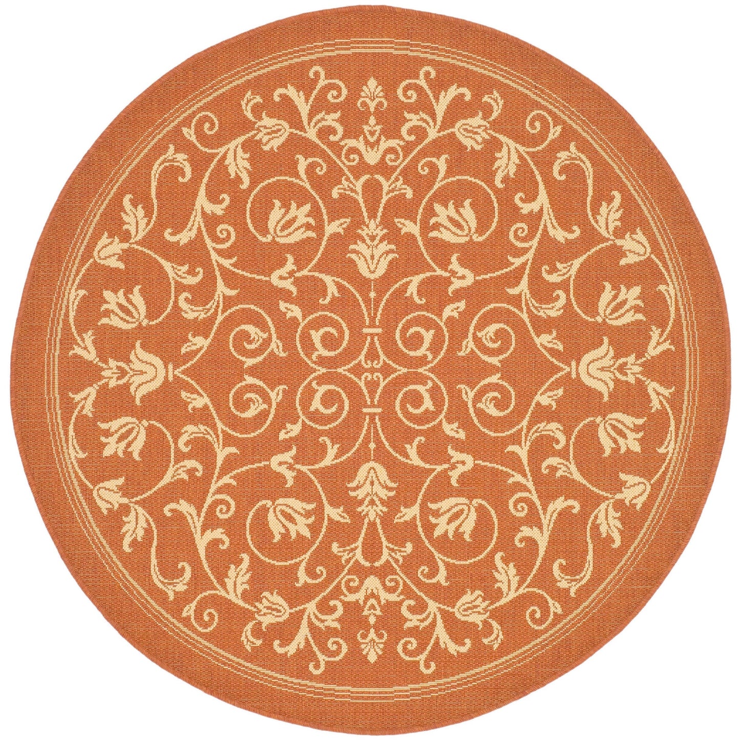 Tapis de jardin imperméable d'intérieur/extérieur SAFAVIEH Courtyard Miljeta