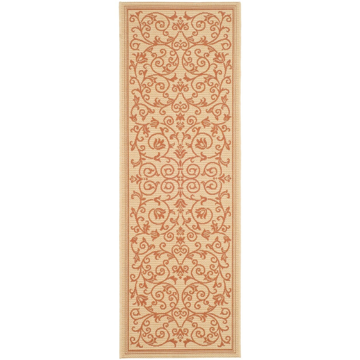 Tapis de jardin imperméable d'intérieur/extérieur SAFAVIEH Courtyard Miljeta