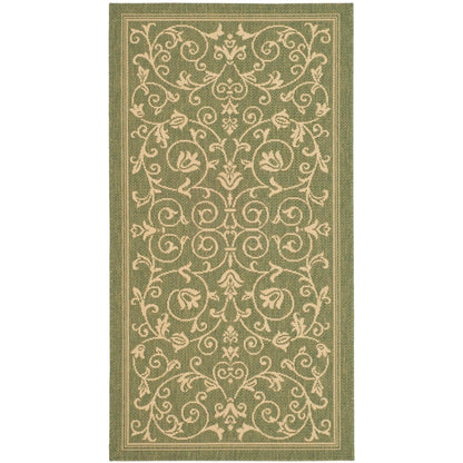 Tapis de jardin imperméable d'intérieur/extérieur SAFAVIEH Courtyard Miljeta