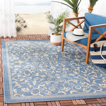 Tapis de jardin imperméable d'intérieur/extérieur SAFAVIEH Courtyard Miljeta