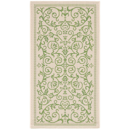 Tapis de jardin imperméable d'intérieur/extérieur SAFAVIEH Courtyard Miljeta