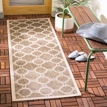 Tapis de jardin imperméable d'intérieur/extérieur SAFAVIEH Courtyard Nira