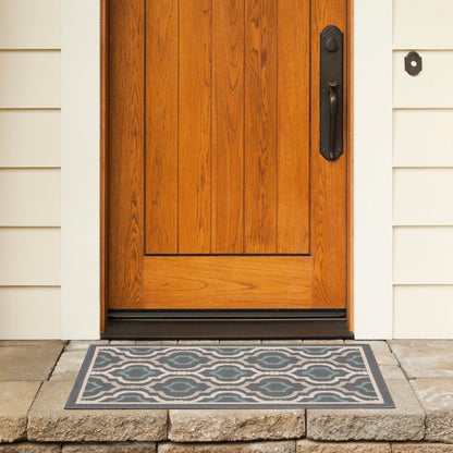 Tapis de jardin imperméable pour intérieur/extérieur SAFAVIEH Courtyard Oyvor