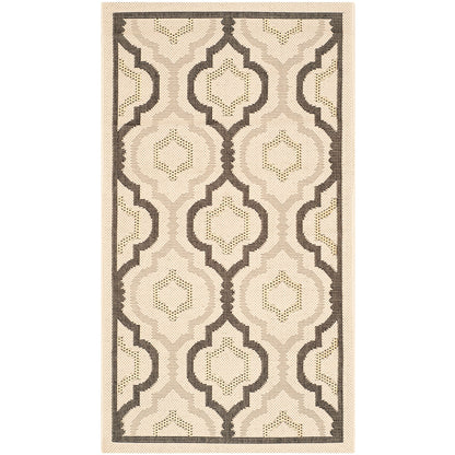 Tapis de jardin imperméable pour intérieur/extérieur SAFAVIEH Courtyard Oyvor