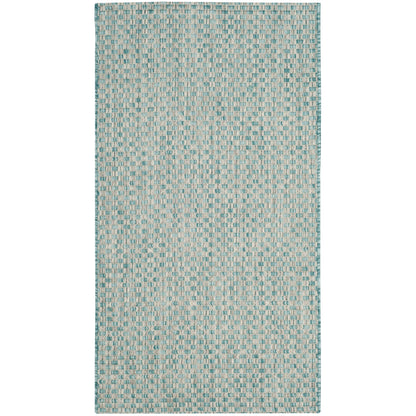 Tapis de jardin imperméable pour intérieur/extérieur SAFAVIEH Courtyard Ragini
