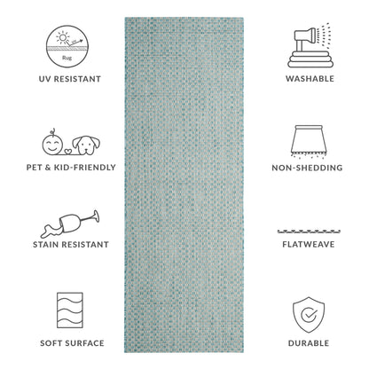 Tapis de jardin imperméable pour intérieur/extérieur SAFAVIEH Courtyard Ragini