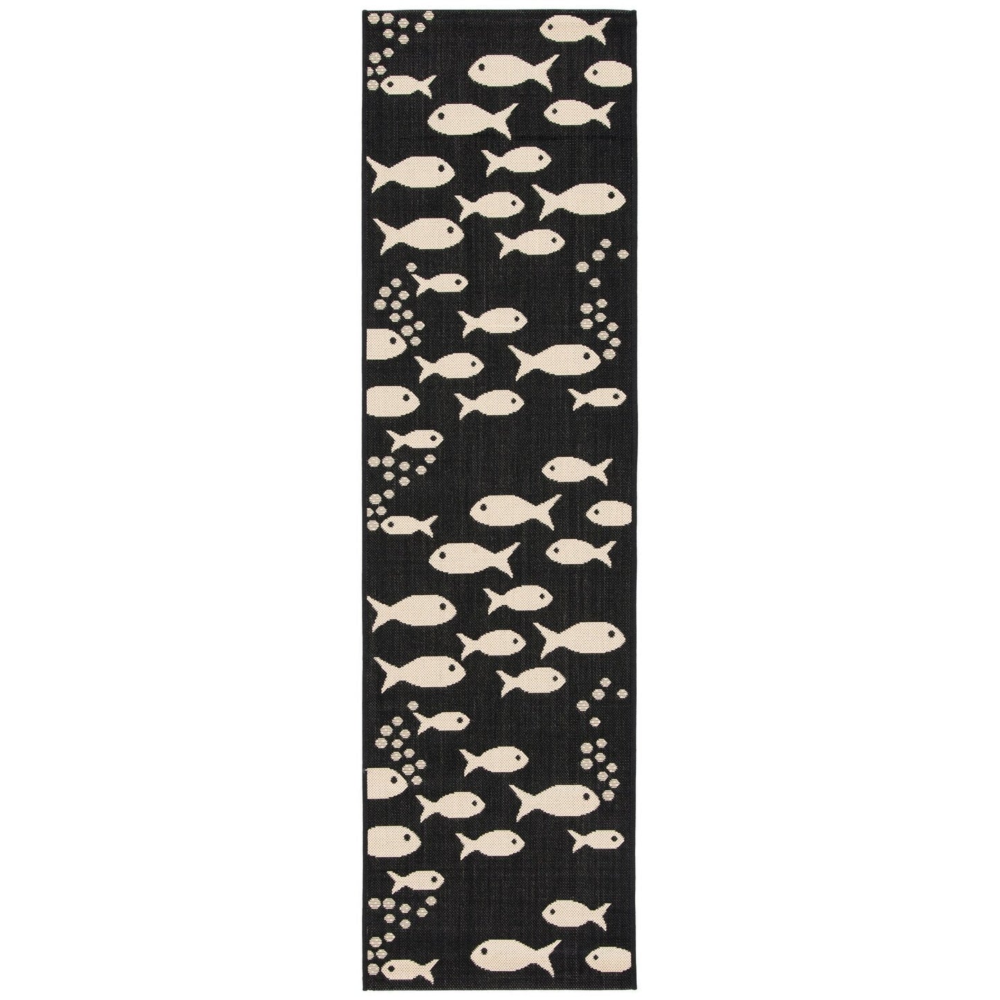 Tapis de jardin imperméable pour intérieur/extérieur SAFAVIEH Courtyard Ragne