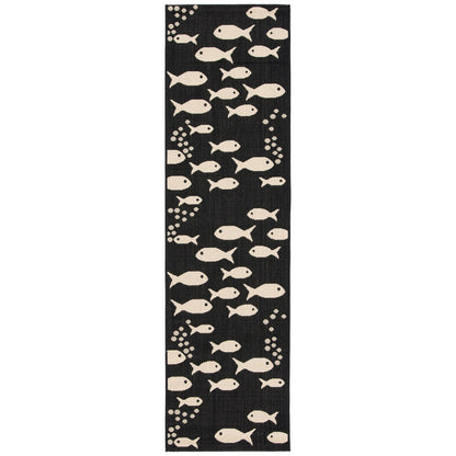 Tapis de jardin imperméable pour intérieur/extérieur SAFAVIEH Courtyard Ragne