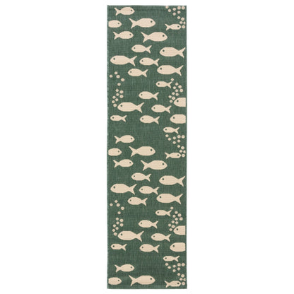 Tapis de jardin imperméable pour intérieur/extérieur SAFAVIEH Courtyard Ragne