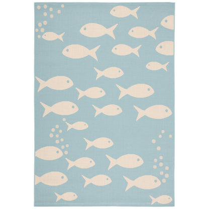 Tapis de jardin imperméable pour intérieur/extérieur SAFAVIEH Courtyard Ragne