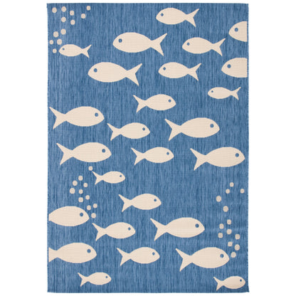 Tapis de jardin imperméable pour intérieur/extérieur SAFAVIEH Courtyard Ragne