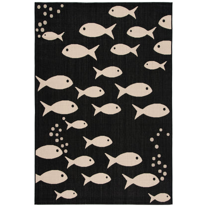 Tapis de jardin imperméable pour intérieur/extérieur SAFAVIEH Courtyard Ragne