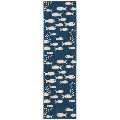 Tapis de jardin imperméable pour intérieur/extérieur SAFAVIEH Courtyard Ragne