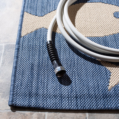 Tapis de jardin imperméable pour intérieur/extérieur SAFAVIEH Courtyard Ragne