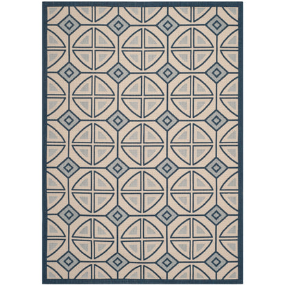 Tapis de jardin imperméable pour intérieur/extérieur SAFAVIEH Courtyard Saundra