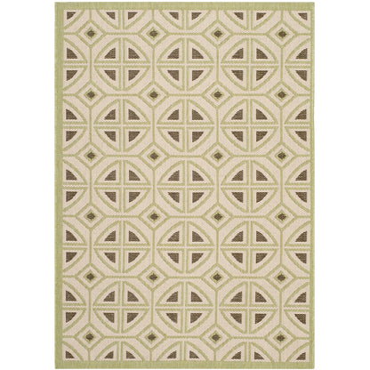 Tapis de jardin imperméable pour intérieur/extérieur SAFAVIEH Courtyard Saundra