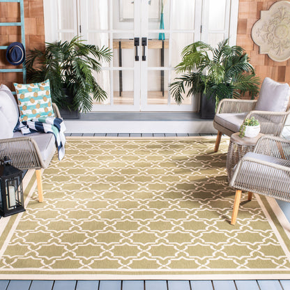 Tapis de jardin imperméable d'intérieur/extérieur SAFAVIEH Courtyard Thomasina