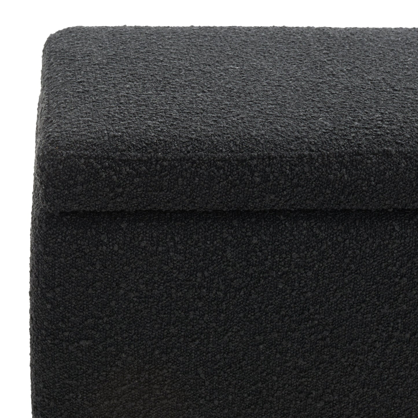 Banc de rangement SAFAVIEH Couture Sunneva Boucle - 61 po L x 20 po P x 19 po H - 61 L x 20 P x 19 H