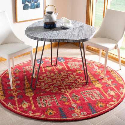 Tapis oriental traditionnel en laine fait main SAFAVIEH, motif floral Heritage Picture Block