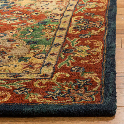 Tapis oriental traditionnel en laine reptilien fait main SAFAVIEH