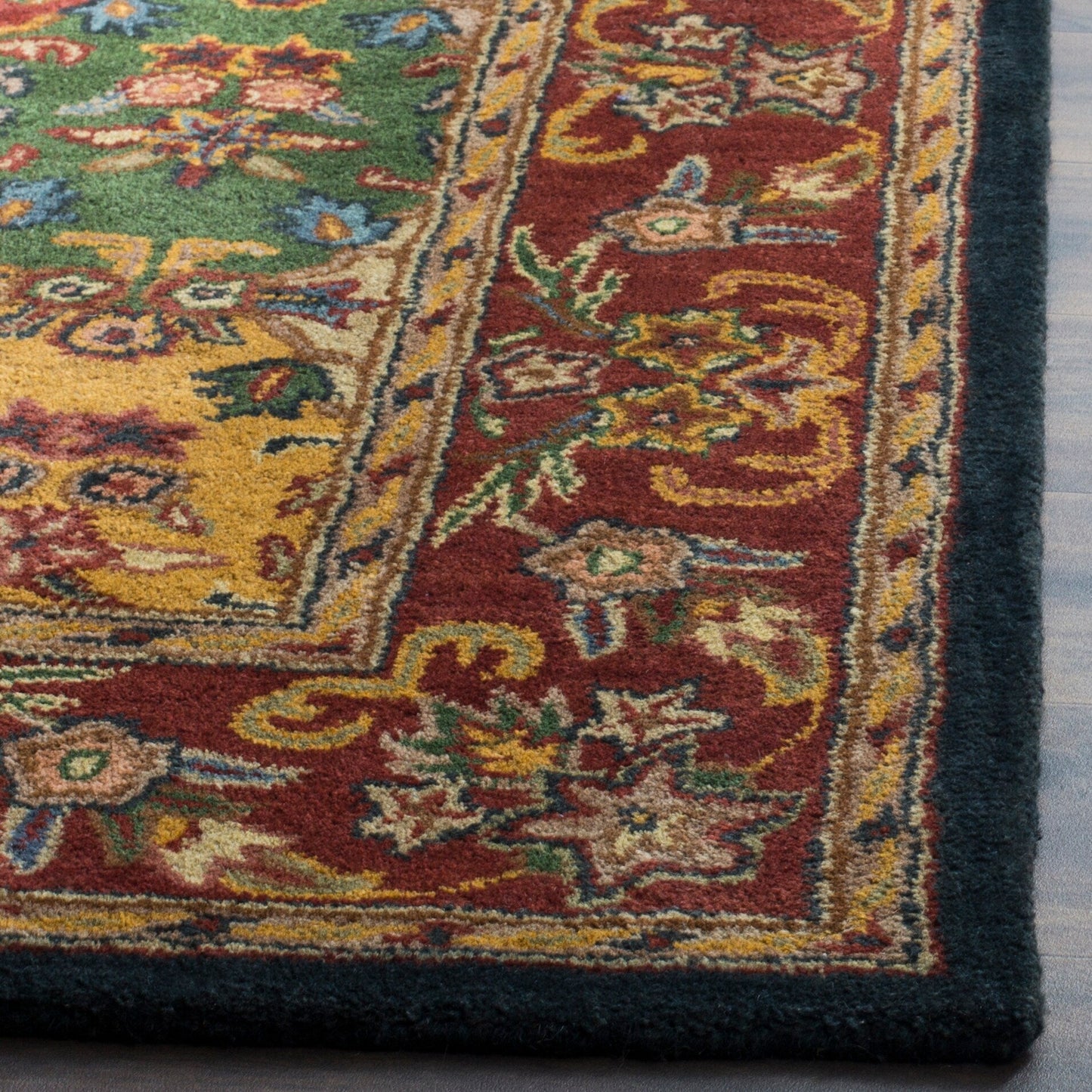 Tapis oriental traditionnel en laine reptilien fait main SAFAVIEH