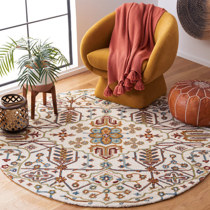 Tapis en laine floral SAFAVIEH Heritage Snjolaug fait main