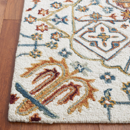 Tapis en laine floral SAFAVIEH Heritage Snjolaug fait main