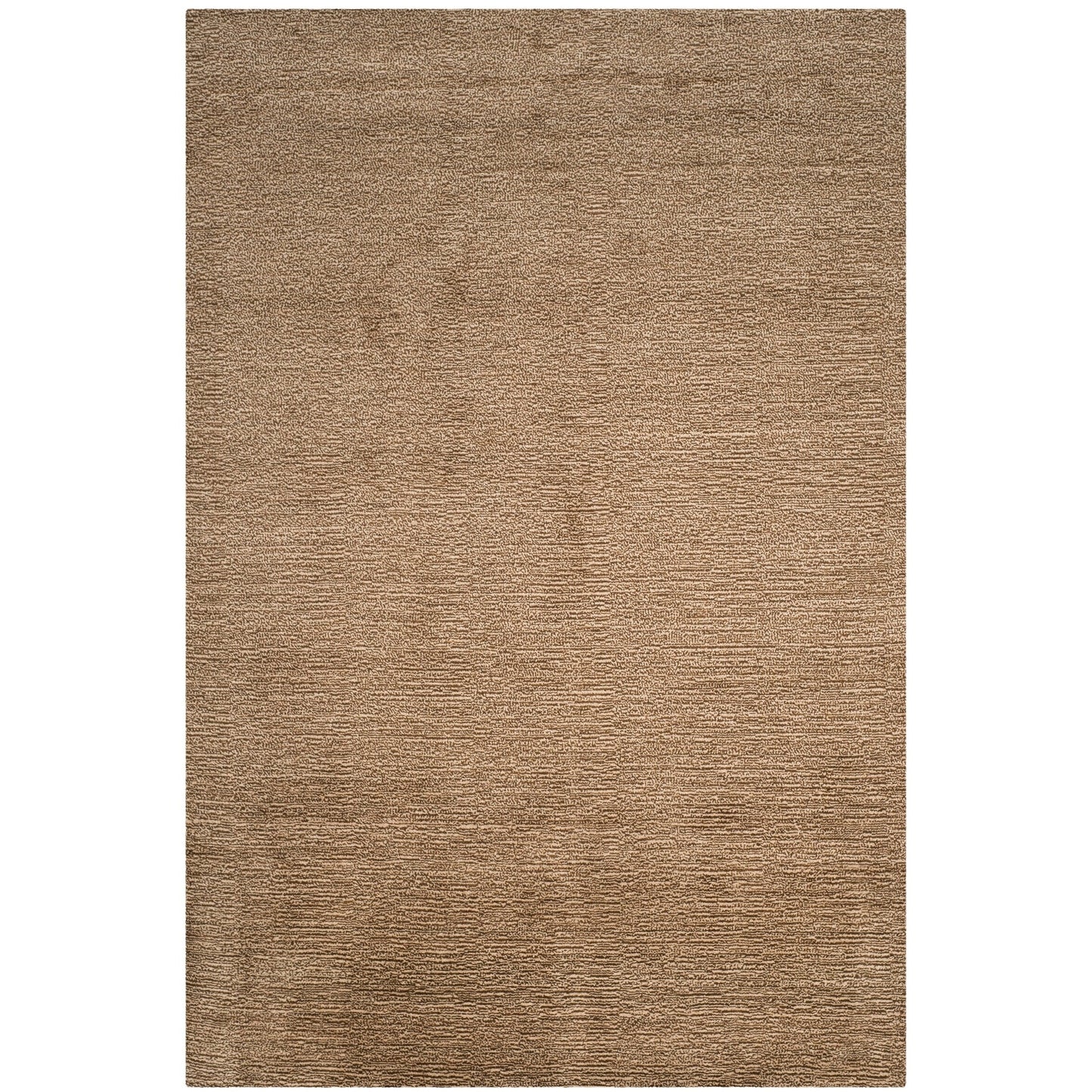 Tapis moderne en laine fait main SAFAVIEH avec bordure en palmier de l'Himalaya