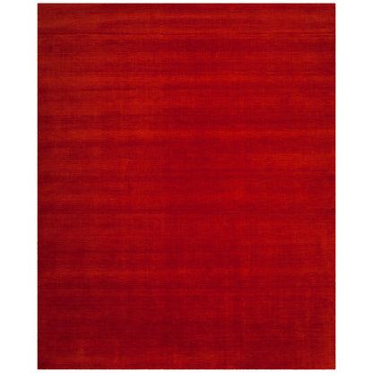 Tapis moderne en laine fait main SAFAVIEH avec bordure en palmier de l'Himalaya