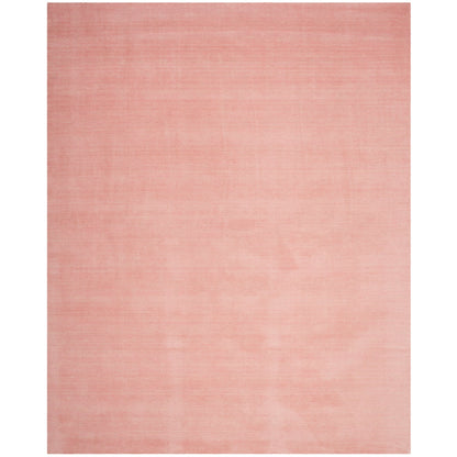 Tapis moderne en laine fait main SAFAVIEH avec bordure en palmier de l'Himalaya