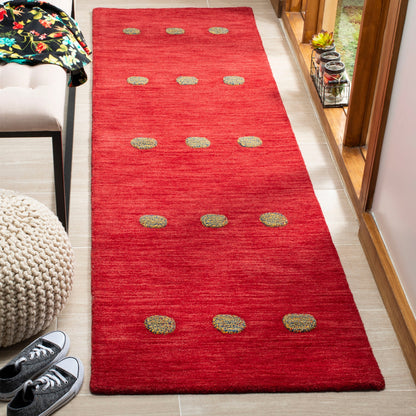 Tapis moderne en laine fait main SAFAVIEH Himalaya Poppy Glossary