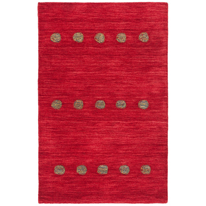 Tapis moderne en laine fait main SAFAVIEH Himalaya Poppy Glossary