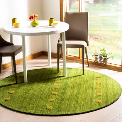 Tapis moderne en laine fait main SAFAVIEH Himalaya Poppy Glossary