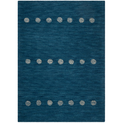 Tapis moderne en laine fait main SAFAVIEH Himalaya Poppy Glossary