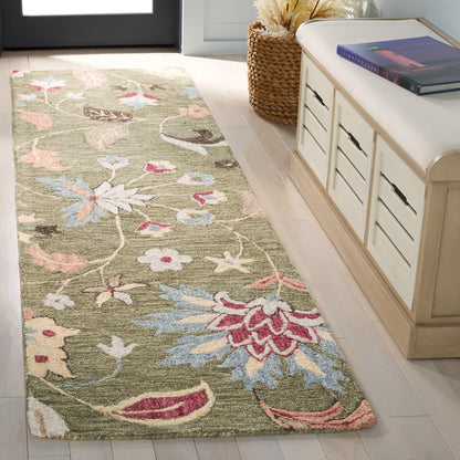 Tapis en laine fait main SAFAVIEH Jardin Asya Country