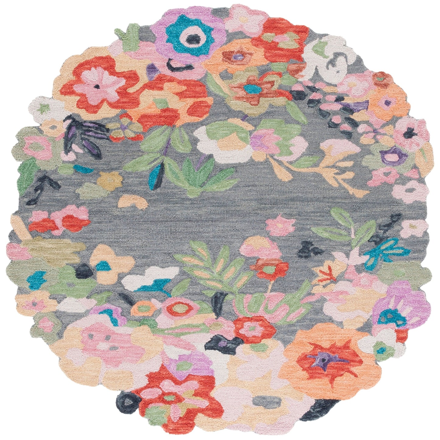 Tapis en laine fait main SAFAVIEH Jardin Malfrid Country